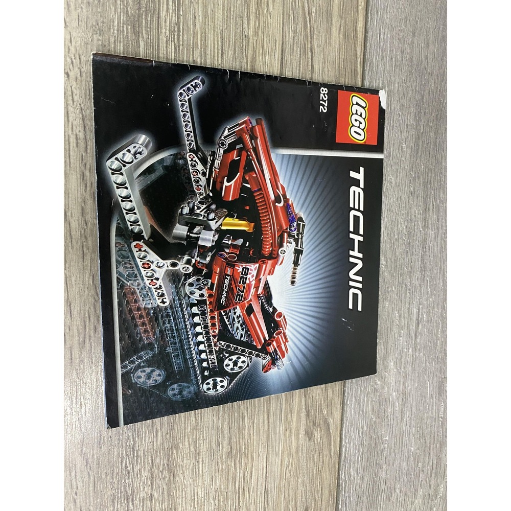 LEGO Technic 8272 Snowmobile Instruction Manual Booklet 2007‎ Illustrated